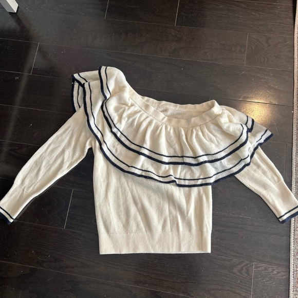 Frame off-the-shoulder knit sweater - Picture 3 of 3